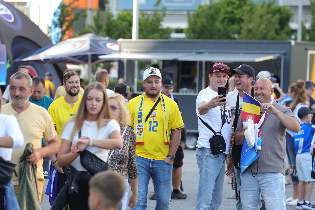 România U21 - Slovacia U21, imagini înaintea partidei de la Campionatul European din Slovacia