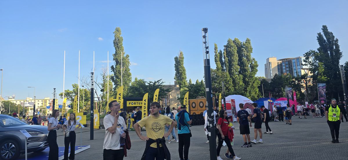 România U21 - Slovacia U21, imagini înaintea partidei de la Campionatul European din Slovacia