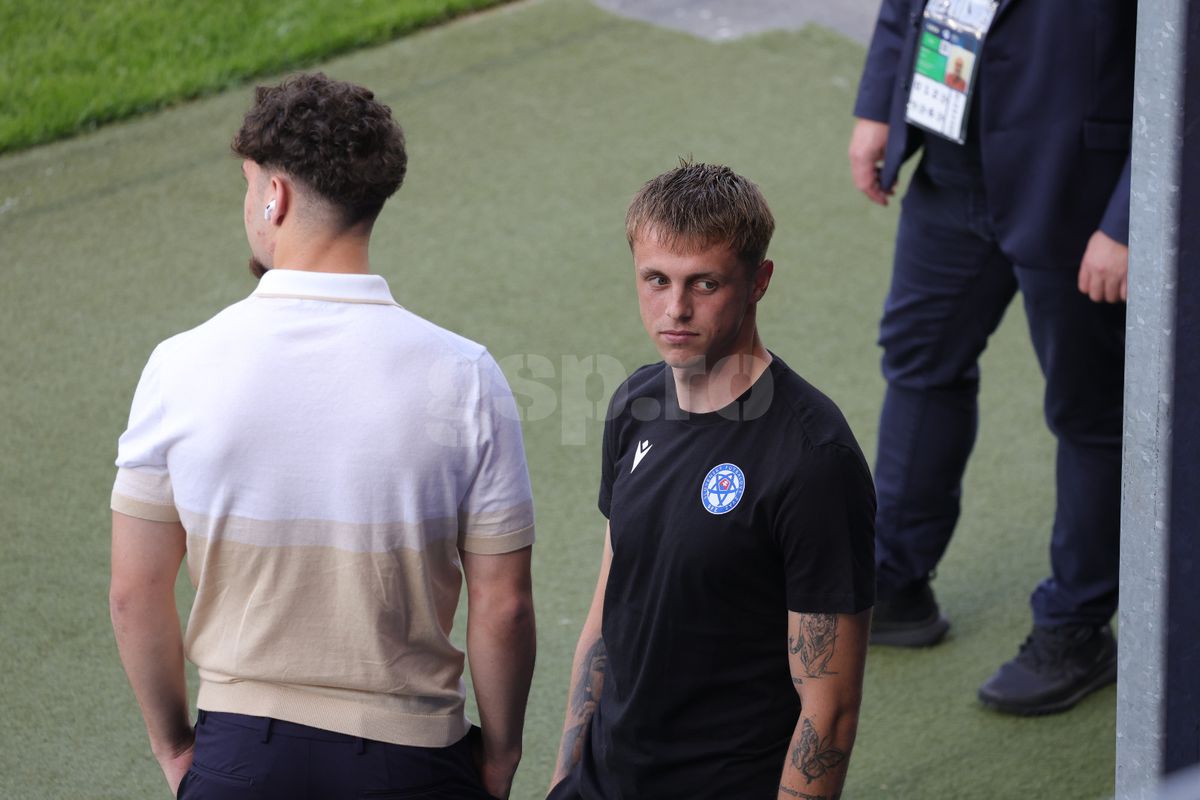 Timotej Jambor înainte de România - Slovacia Under 21