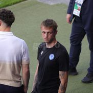 Timotej Jambor înainte de România - Slovacia Under 21. Foto: Ionuț Iordache (GSP.RO)