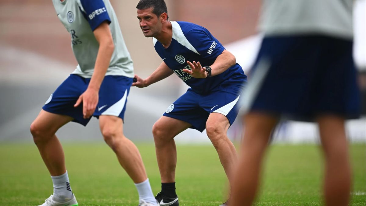 Antrenamentele lui Cristi Chivu în cantonamentul lui Inter din Los Angeles de la Mondialul Cluburilor