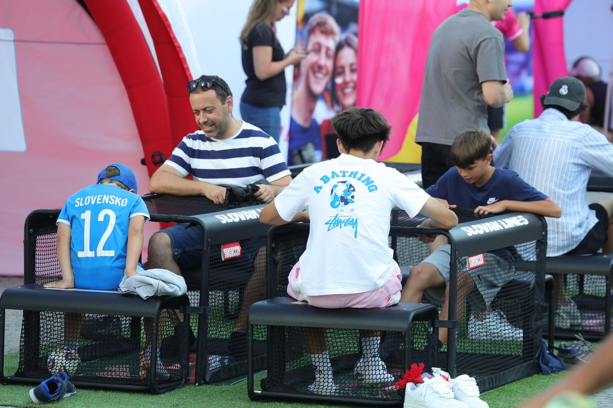 România U21 - Slovacia U21, imagini înaintea partidei de la Campionatul European din Slovacia