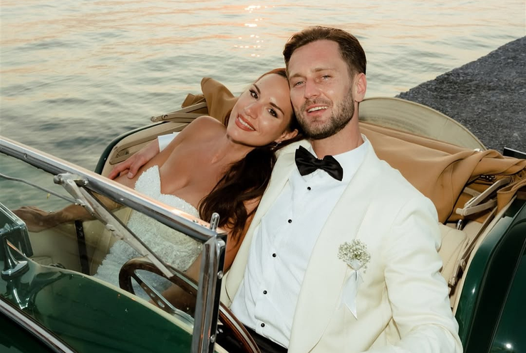 Martina Headlina, soția lui Damjan Djokovic. Foto: Stjepan Rajić / @stjepanrajic_weddings