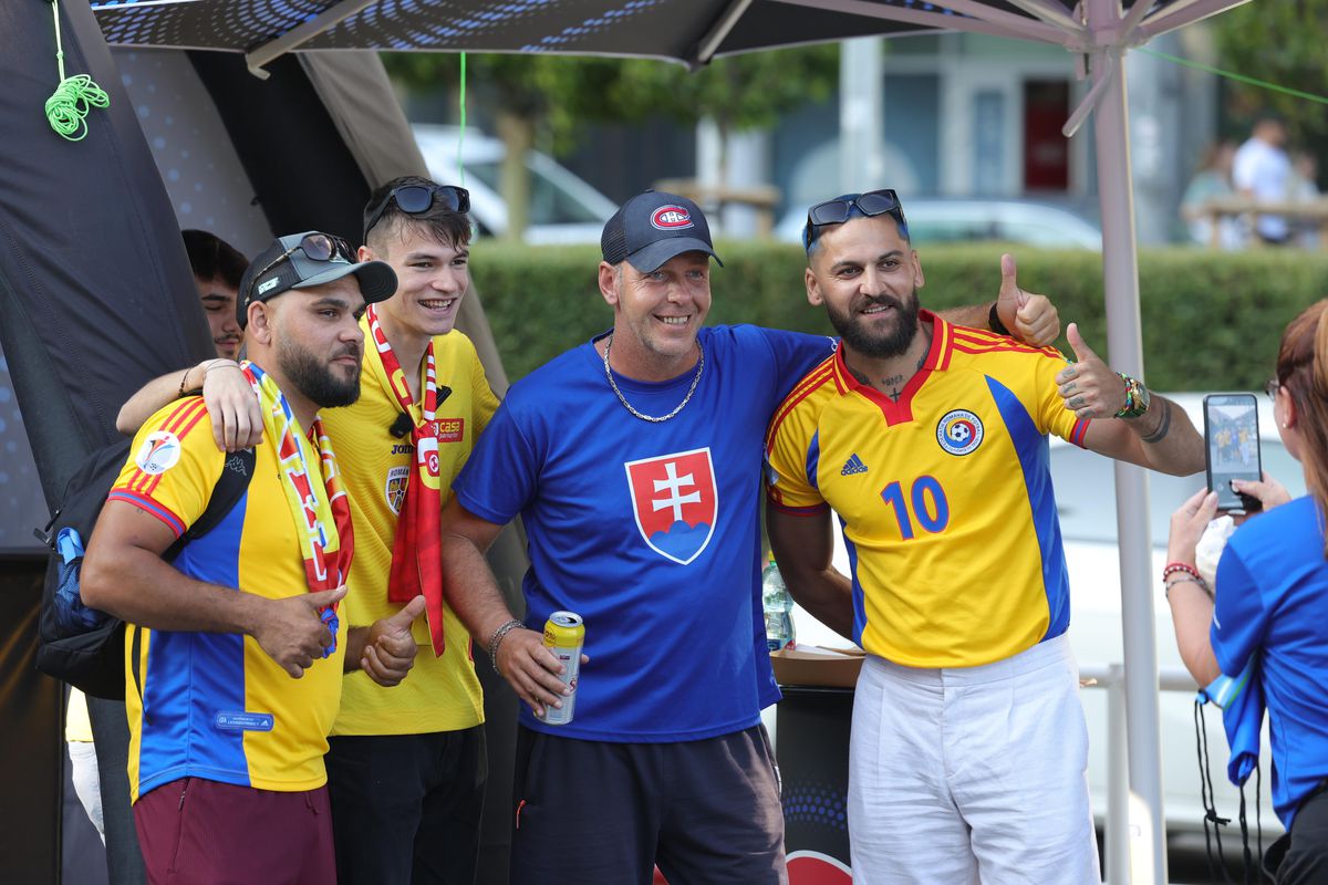 România U21 - Slovacia U21, imagini înaintea partidei de la Campionatul European din Slovacia