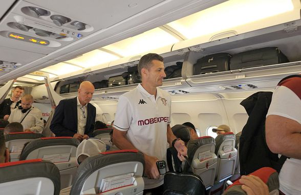 Costel Gâlcă, declarații la plecarea în stagiul din Slovenia: „Faptul că el a venit la noi e un lucru bun. Suntem cu zâmbetul pe buze”