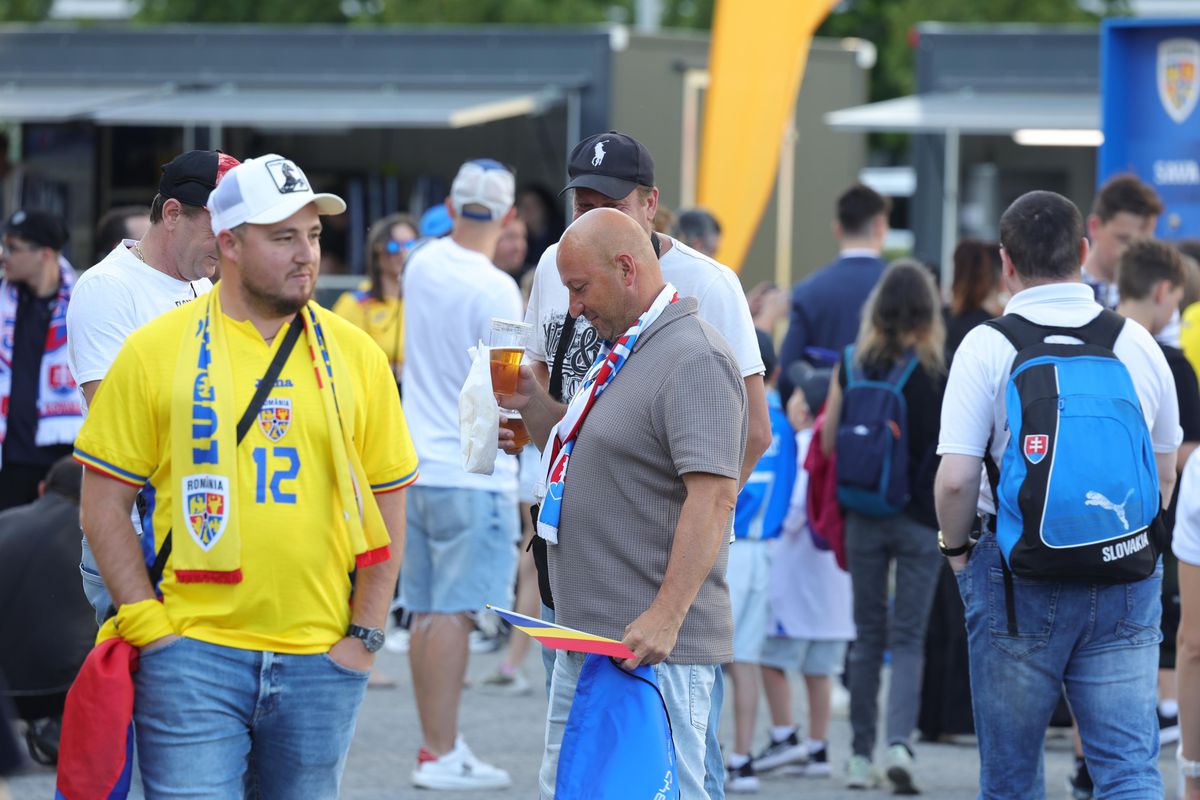 România U21 - Slovacia U21, imagini înaintea partidei de la Campionatul European din Slovacia