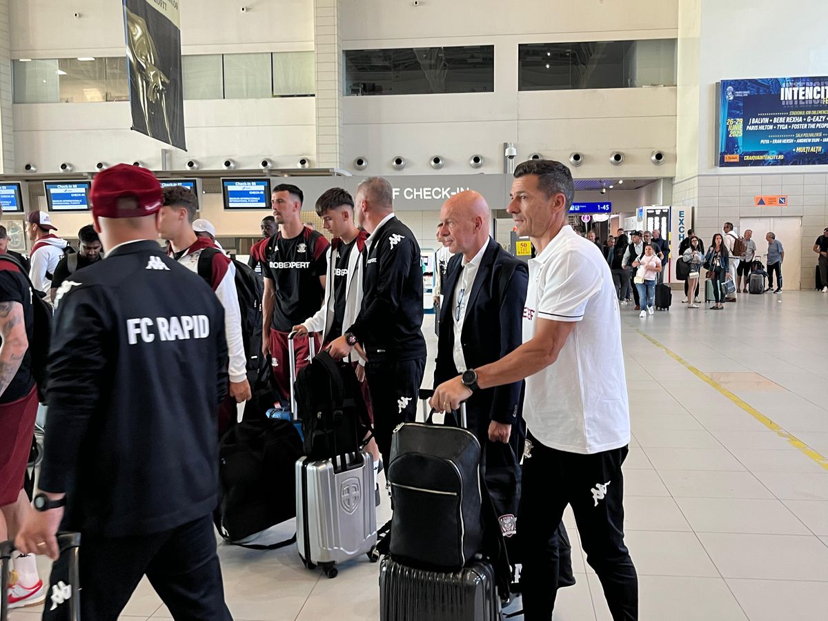 Costel Gâlcă, declarații la plecarea în stagiul din Slovenia: „Faptul că el a venit la noi e un lucru bun. Suntem cu zâmbetul pe buze”