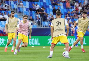 Start în România U21 - Slovacia U21, meci de consolare și final de drum la EURO » Reporterii GSP transmit din incinta arenei