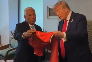 Ce i-a scris Cristiano Ronaldo lui Donald Trump pe tricou » Reacția președintelui SUA când a vâzut