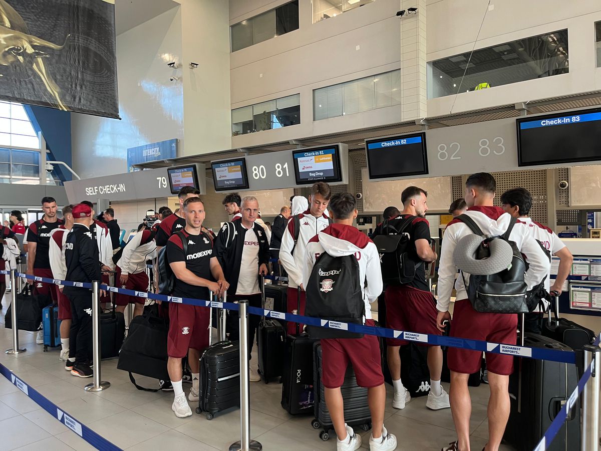 Costel Gâlcă, declarații la plecarea în stagiul din Slovenia: „Faptul că el a venit la noi e un lucru bun. Suntem cu zâmbetul pe buze”