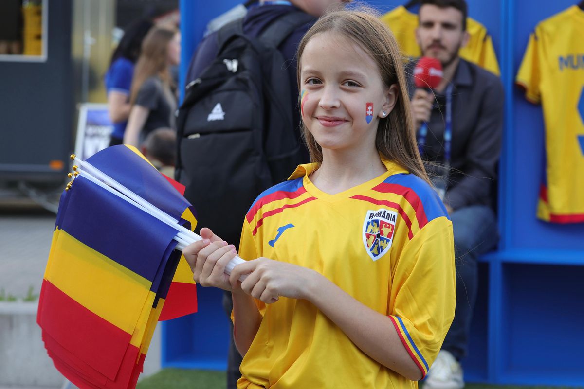 România U21 - Slovacia U21, imagini înaintea partidei de la Campionatul European din Slovacia