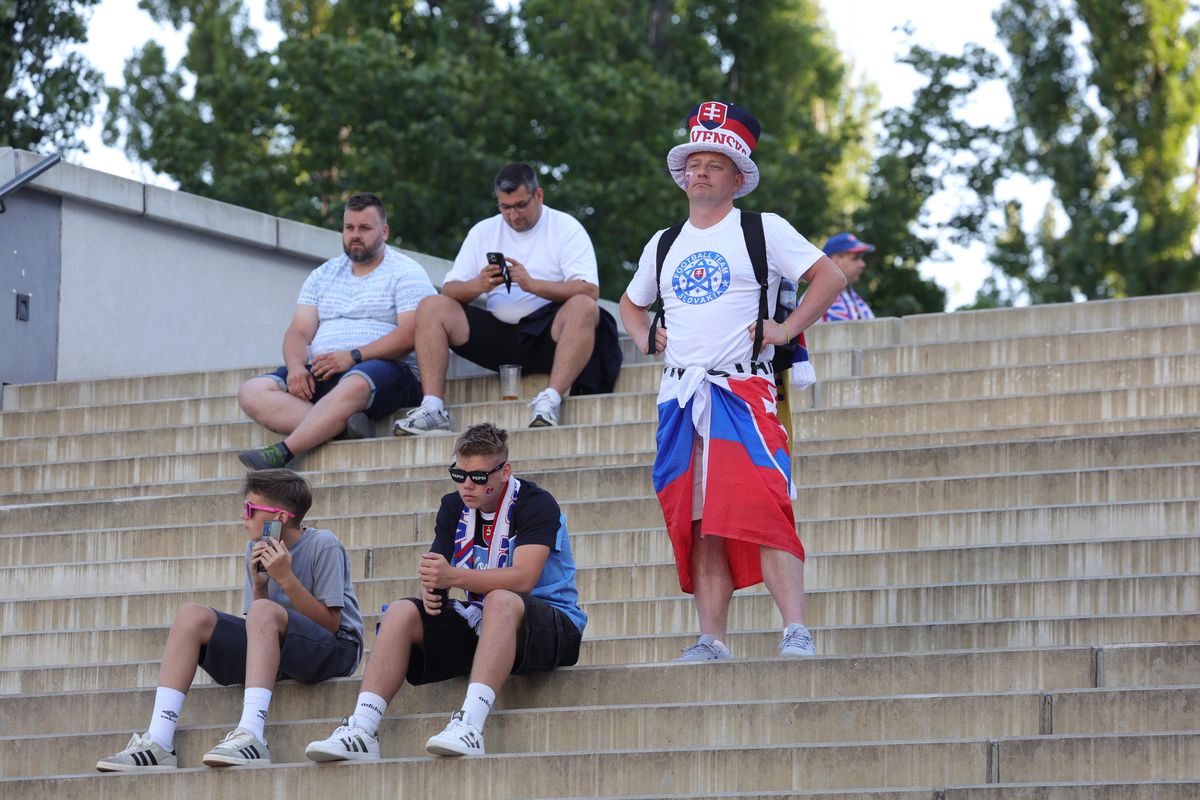 România U21 - Slovacia U21, imagini înaintea partidei de la Campionatul European din Slovacia