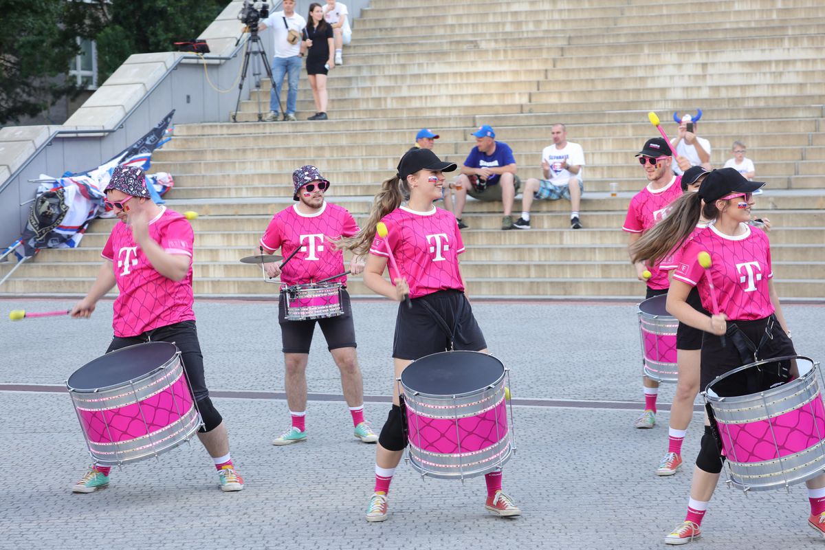 România U21 - Slovacia U21, imagini înaintea partidei de la Campionatul European din Slovacia