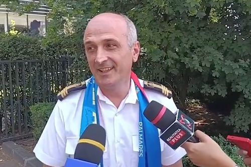 Florin Talpan, la sediul FRF