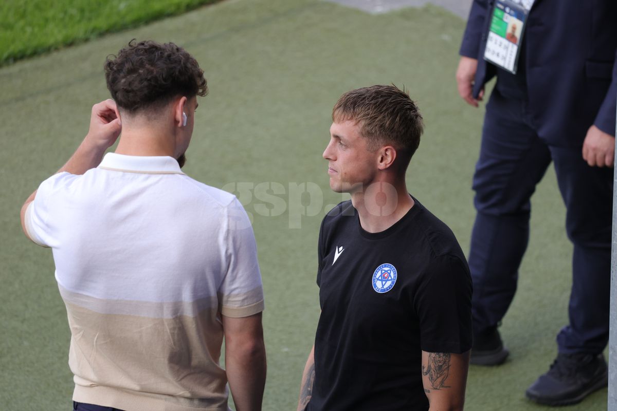 Timotej Jambor înainte de România - Slovacia Under 21