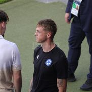 Timotej Jambor înainte de România - Slovacia Under 21. Foto: Ionuț Iordache (GSP.RO)