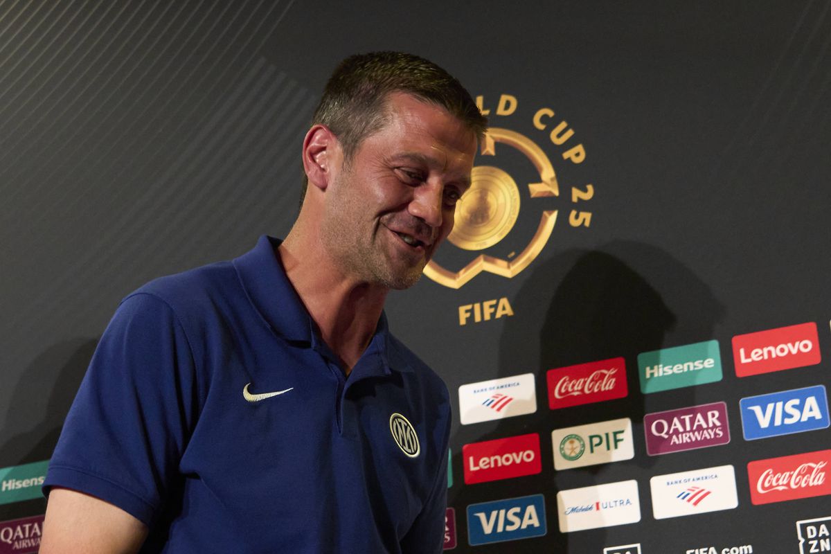 Imagini înainte de Monterrey - Inter, debutul lui Cristi Chivu