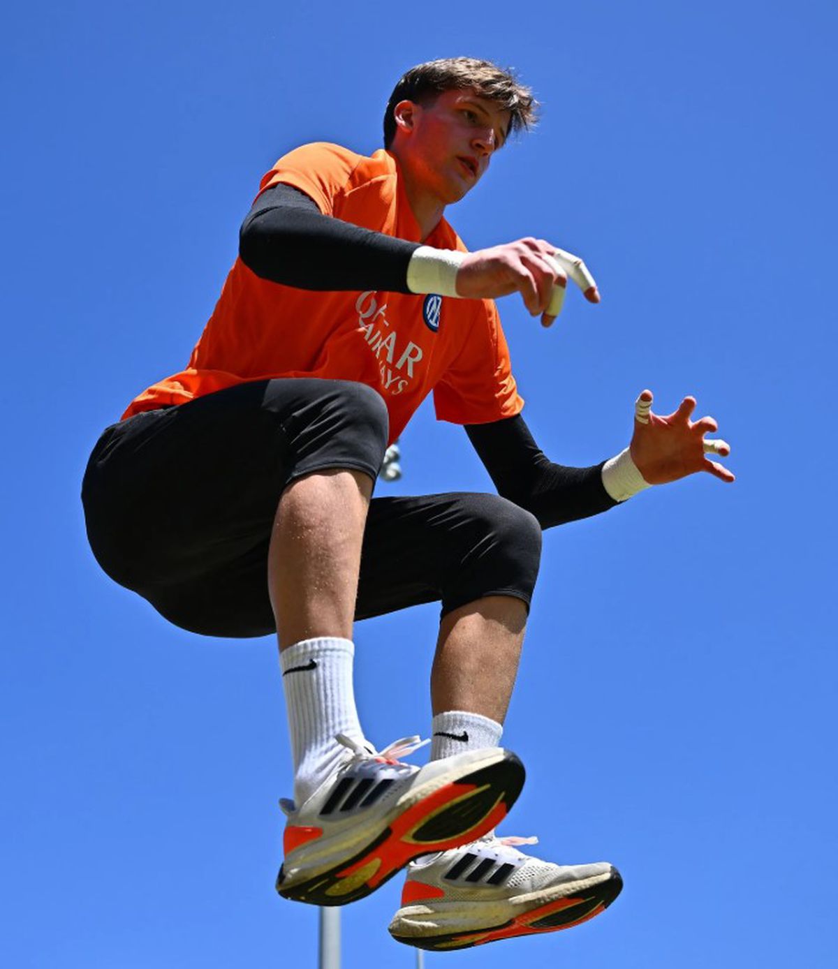 Antrenamentele lui Cristi Chivu în cantonamentul lui Inter din Los Angeles de la Mondialul Cluburilor