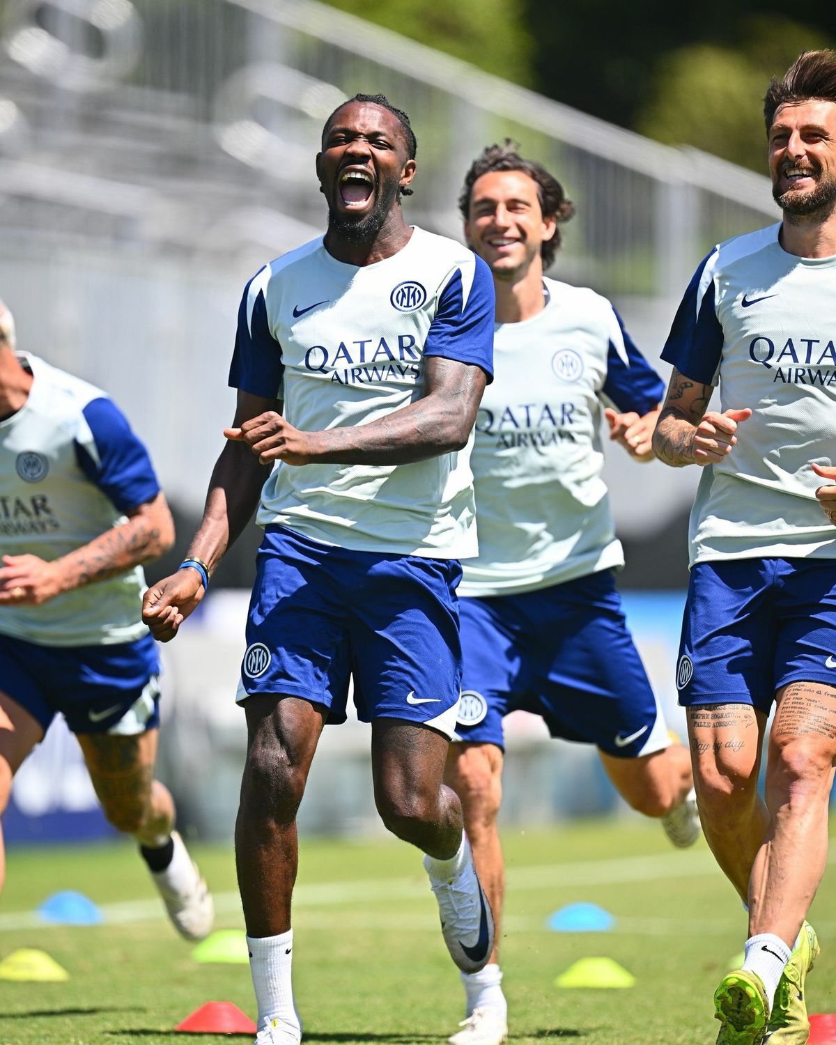 Imagini înainte de Monterrey - Inter, debutul lui Cristi Chivu