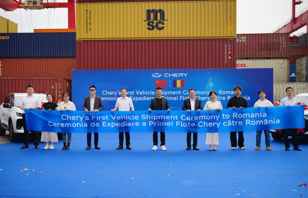 Chery dă startul: Primele mașini au fost trimise spre România