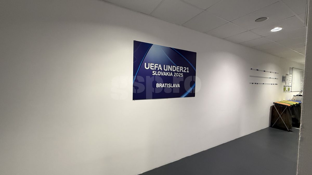Cum arăta vestiarul României după meciul cu Slovacia, de la Euro U21