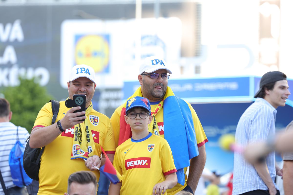 România U21 - Slovacia U21, imagini înaintea partidei de la Campionatul European din Slovacia