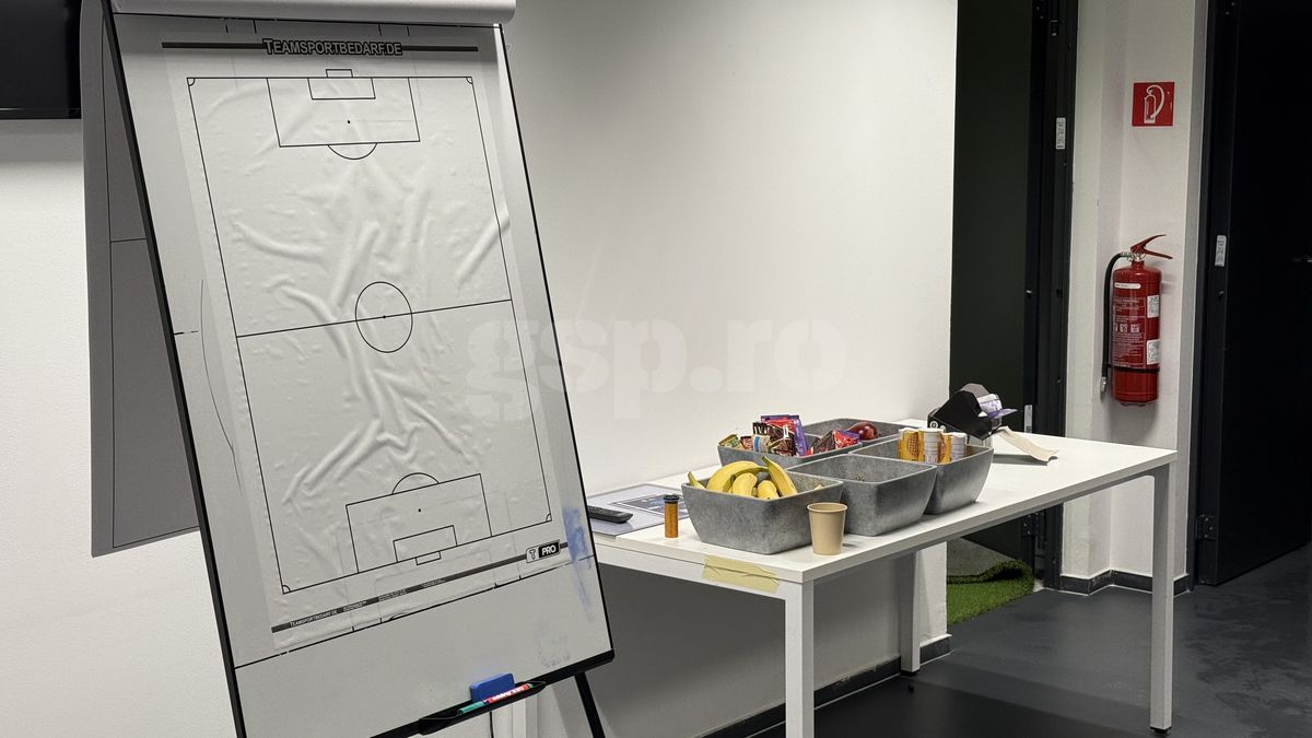 Cum arăta vestiarul României după meciul cu Slovacia, de la Euro U21