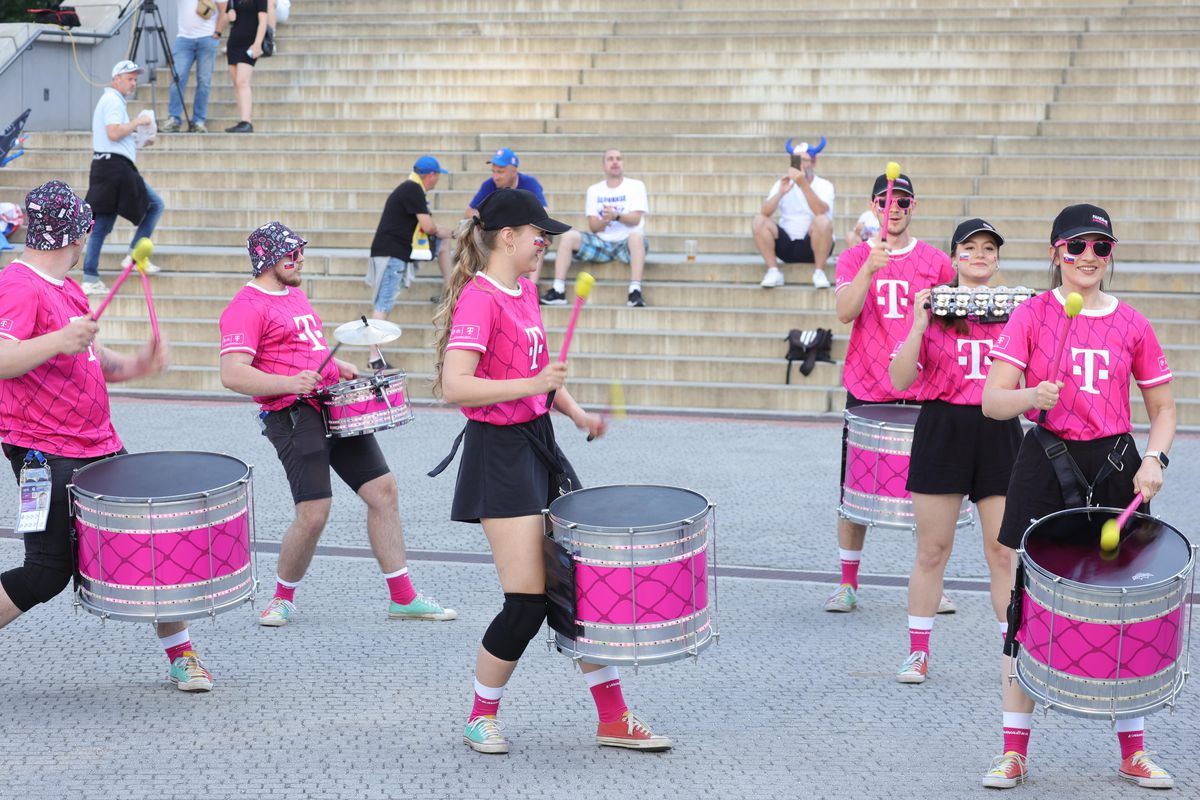 România U21 - Slovacia U21, imagini înaintea partidei de la Campionatul European din Slovacia