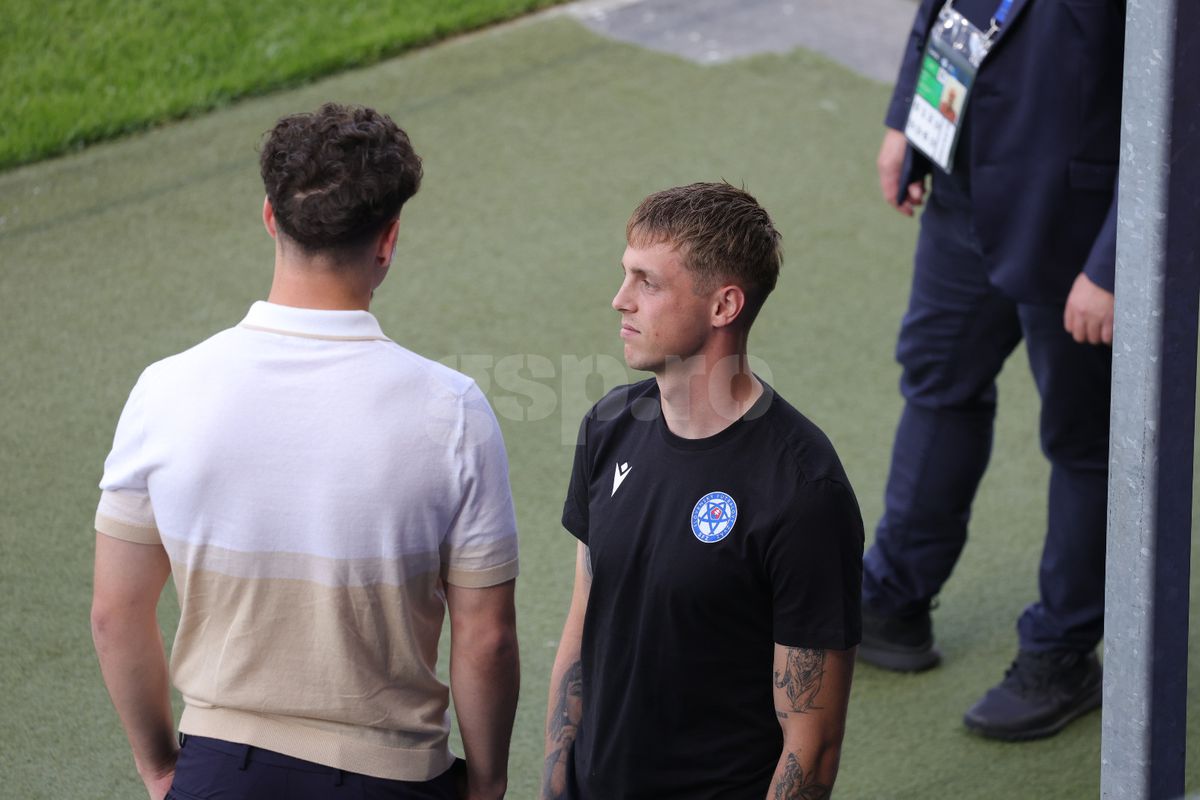 Timotej Jambor înainte de România - Slovacia Under 21