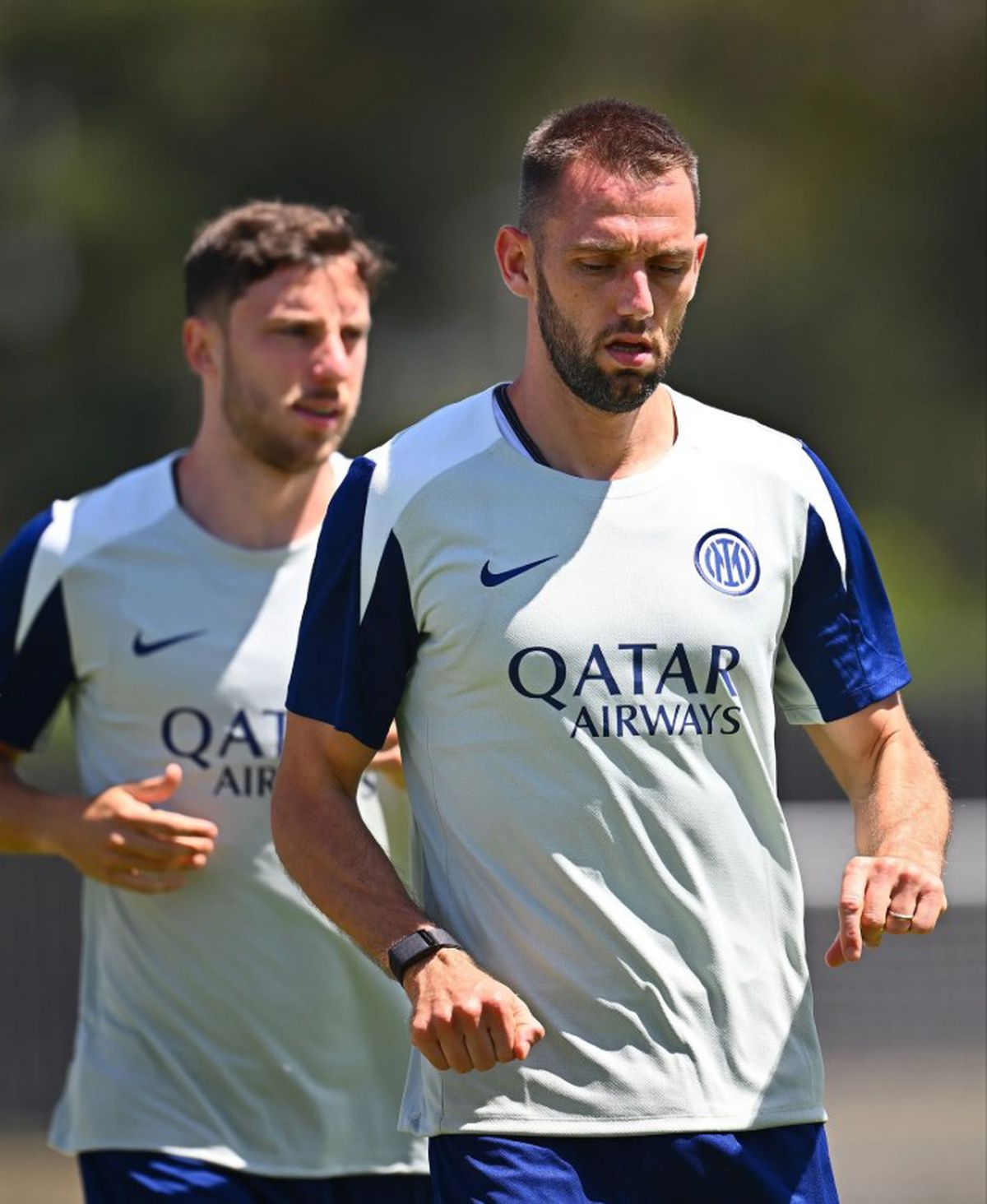 Antrenamentele lui Cristi Chivu în cantonamentul lui Inter din Los Angeles de la Mondialul Cluburilor