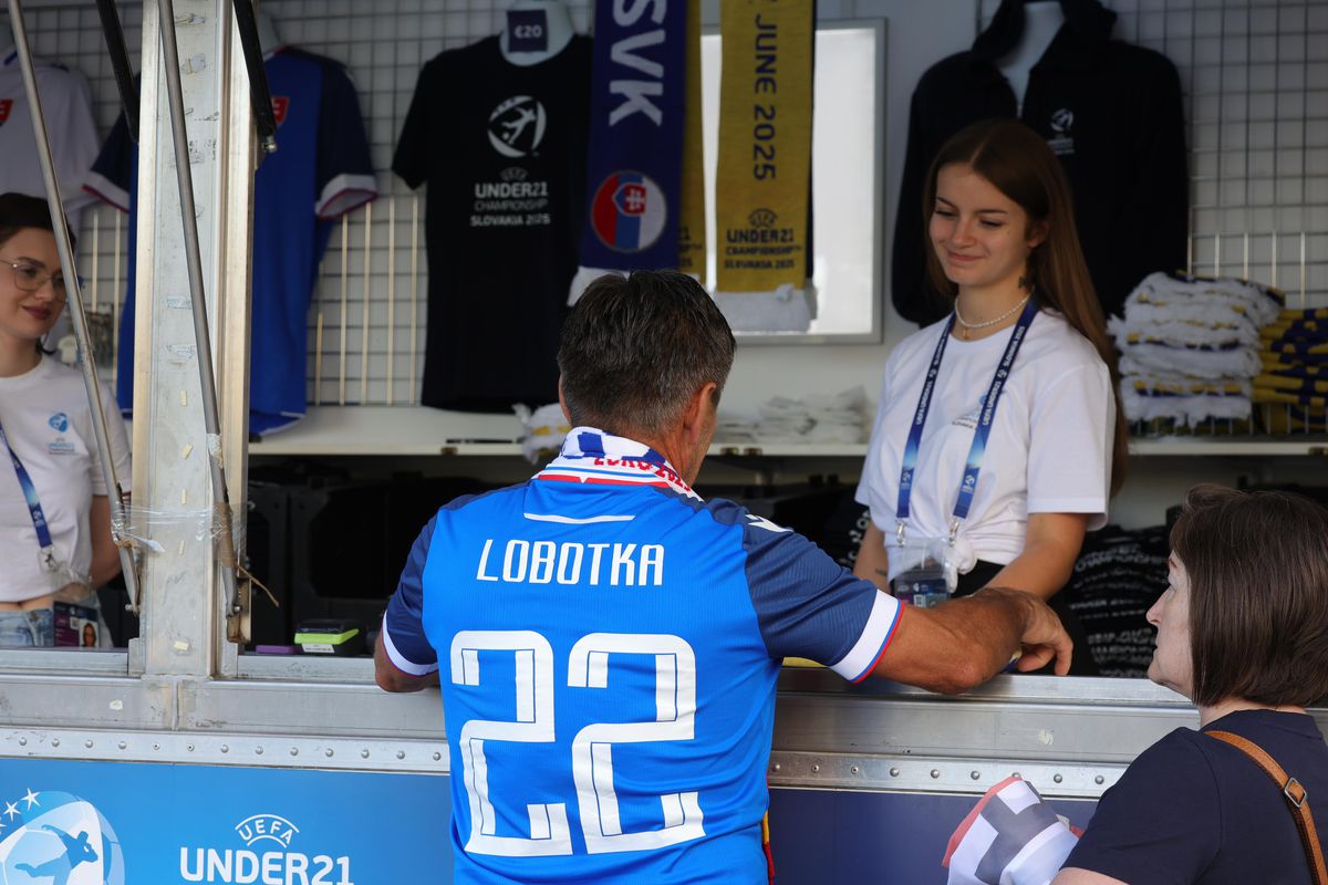 România U21 - Slovacia U21, imagini înaintea partidei de la Campionatul European din Slovacia