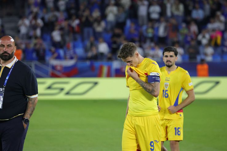 Imagini surprinse de GSP după meciul României U21 cu Slovacia / foto: Ionuț Iordache (GSP)