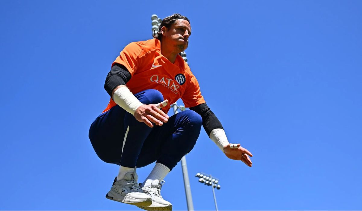 Antrenamentele lui Cristi Chivu în cantonamentul lui Inter din Los Angeles de la Mondialul Cluburilor