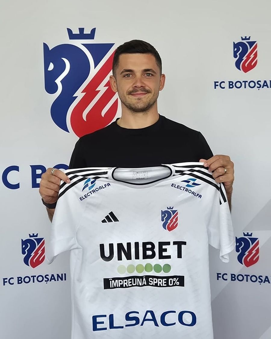 Andrei Dumiter, ex-UTA, a fost prezentat oficial la noua echipă din Superliga