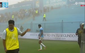 Seismul a întrerupt meciul pentru 35 de minute! » Fanii s-au panicat: un nor de praf a învăluit stadionul