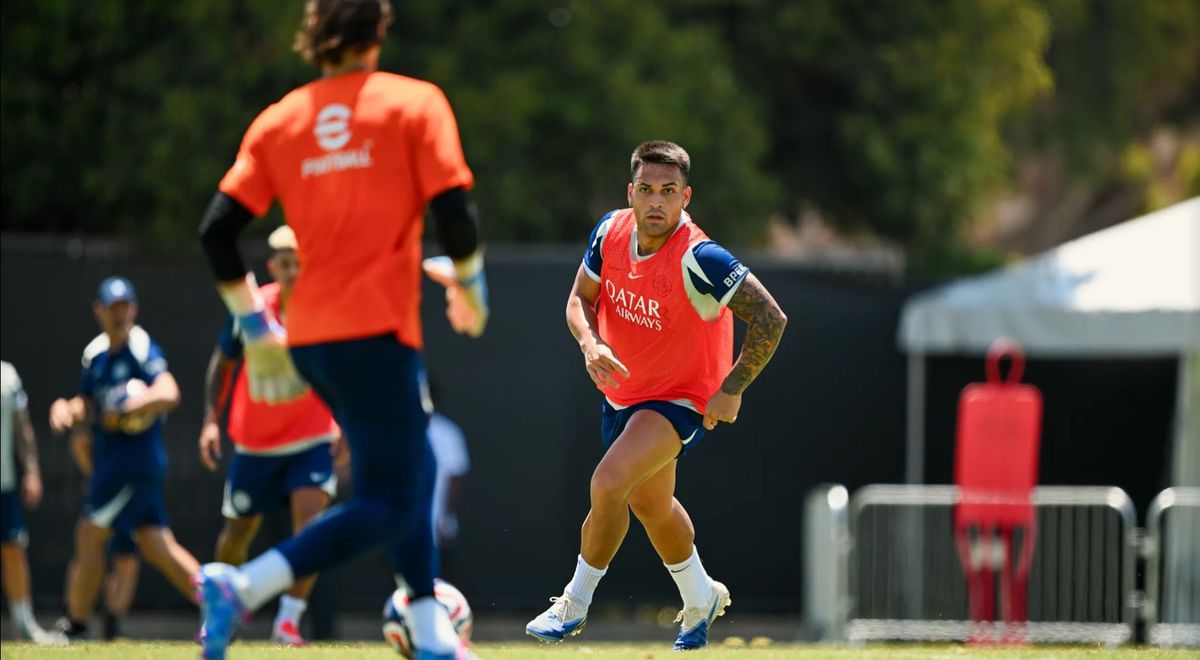 Antrenamentele lui Cristi Chivu în cantonamentul lui Inter din Los Angeles de la Mondialul Cluburilor