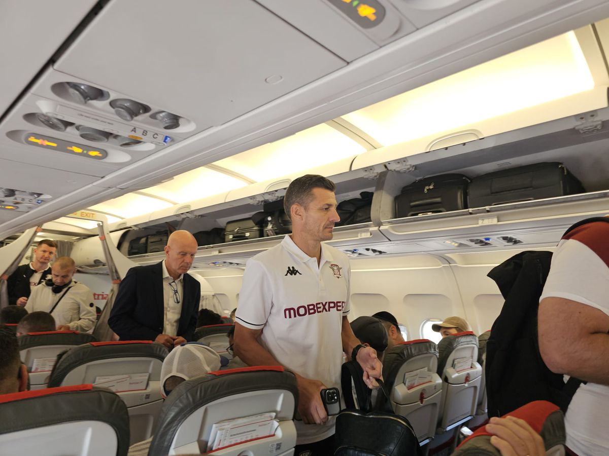 Costel Gâlcă, declarații la plecarea în stagiul din Slovenia: „Faptul că el a venit la noi e un lucru bun. Suntem cu zâmbetul pe buze”