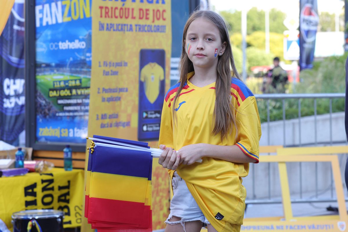 România U21 - Slovacia U21, imagini înaintea partidei de la Campionatul European din Slovacia