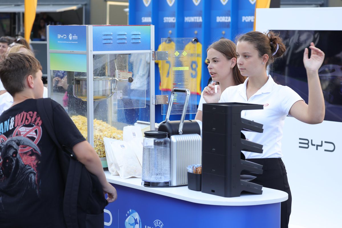 România U21 - Slovacia U21, imagini înaintea partidei de la Campionatul European din Slovacia