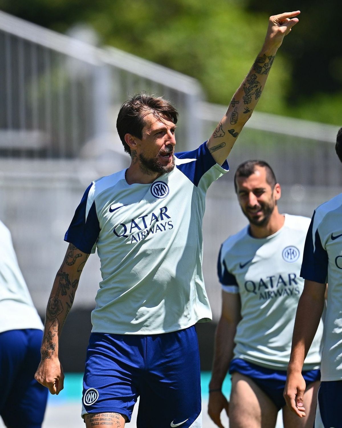 Imagini înainte de Monterrey - Inter, debutul lui Cristi Chivu