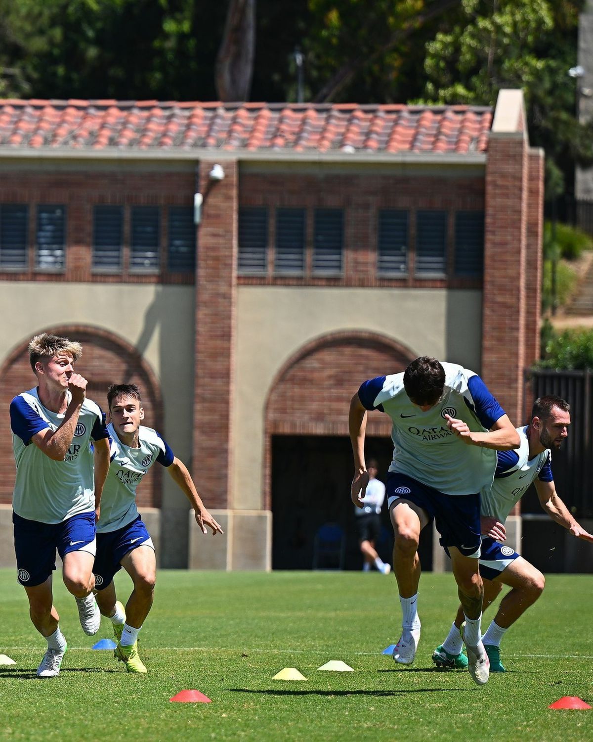 Imagini înainte de Monterrey - Inter, debutul lui Cristi Chivu