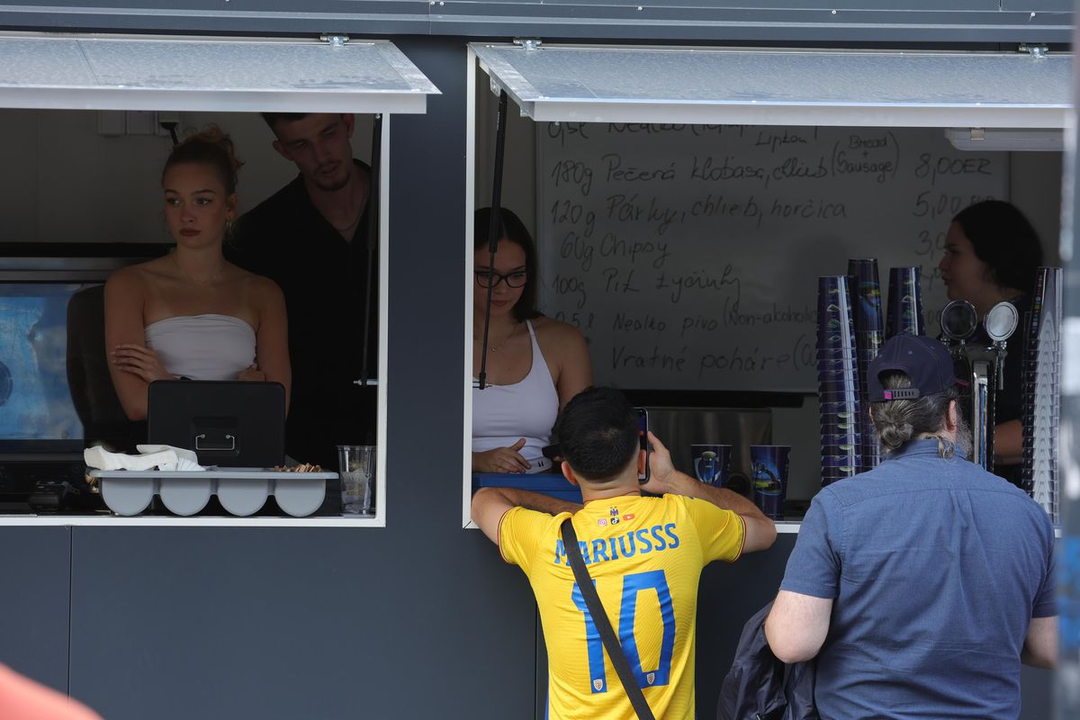 România U21 - Slovacia U21, imagini înaintea partidei de la Campionatul European din Slovacia