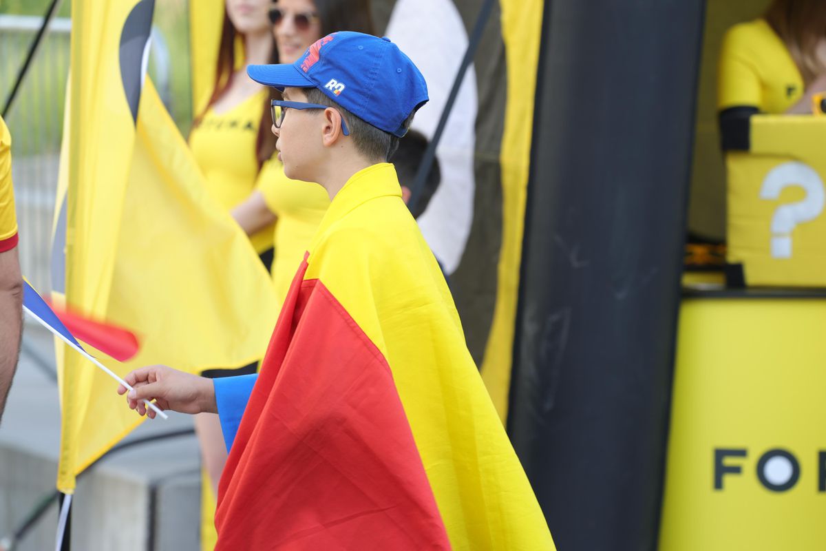 România U21 - Slovacia U21, imagini înaintea partidei de la Campionatul European din Slovacia