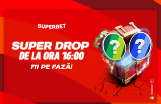 La Superbet, ai Super Drop miercuri de la 16:00