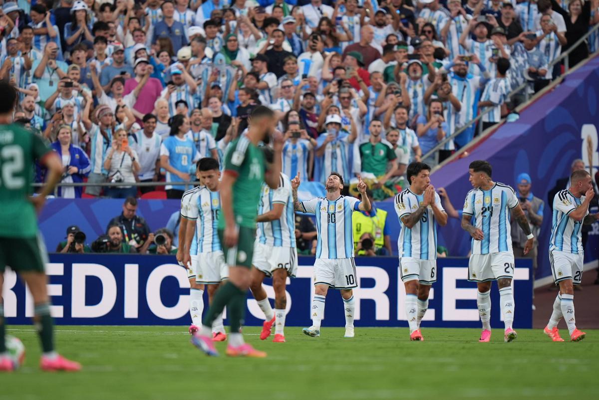 Argentina - Algeria, la Campionatul Mondial // foto: Imago