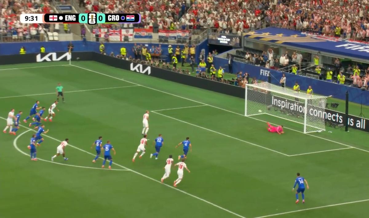 Anglia - Croația e meciul începutului de Mondial! Fanii naționalei lui Kane deja visează că „trofeul vine acasă”