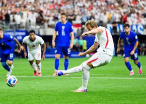 Anglia - Croația » Harry Kane marchează dintr-un penalty repetat! FOTO cu motivul