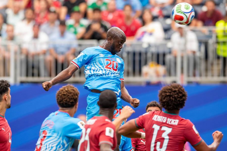 Yoane Wissa a marcat primul gol din istoria RD Congo la un Campionat Mondial // FOTO: Imago Images A marcat primul gol din istoria țării sale la Mondial!