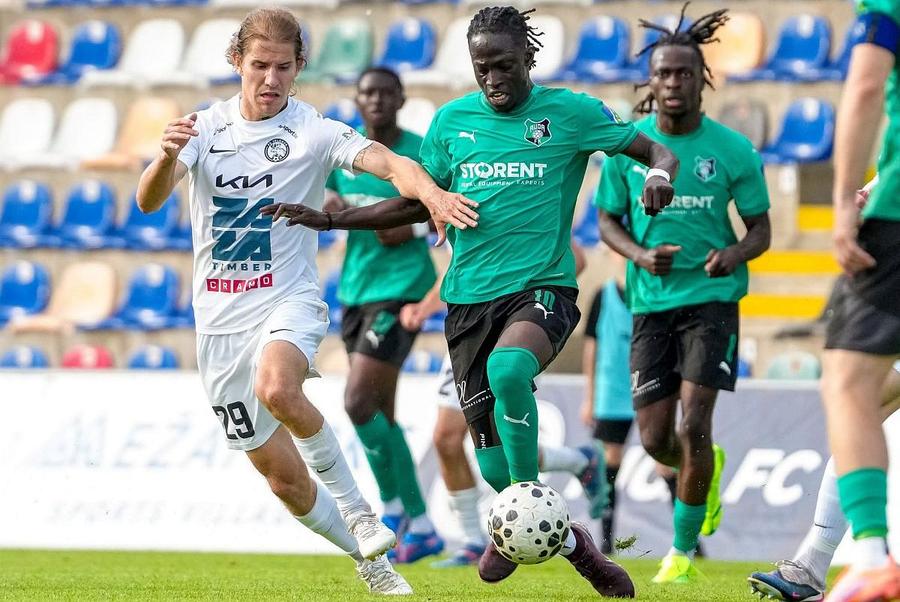 Culorile celor de la Auda sunt verde și negru // foto: Facebook @ FK AUDA CFR Cluj și FCSB și-au aflat adversarele turul 2 preliminar din Conference League + Cine le-ar aștepta pe Craiova și U Cluj