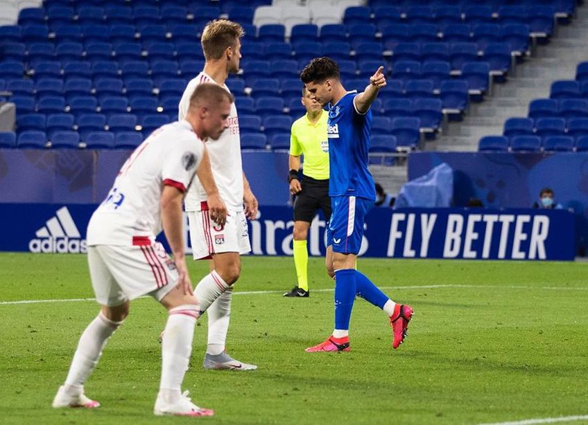Ianis Hagi a impresionat în amicalul Rangers - Lyon 2-0
